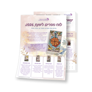 לוח מסרים לשנת 2026